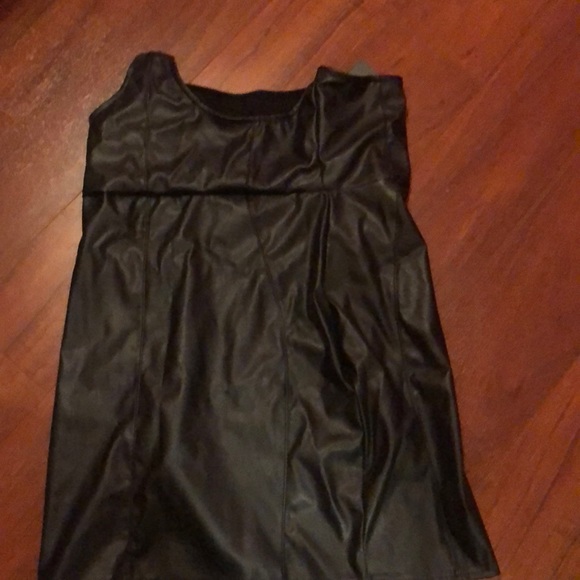 PrettyLittleThing Dresses & Skirts - High waist black leather skirt